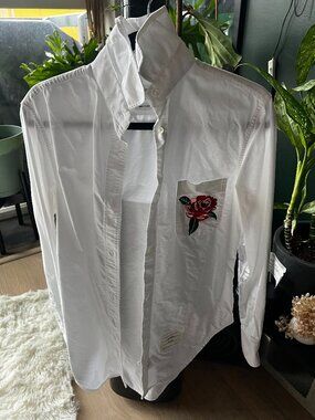 Thom Browne Flower Oxford